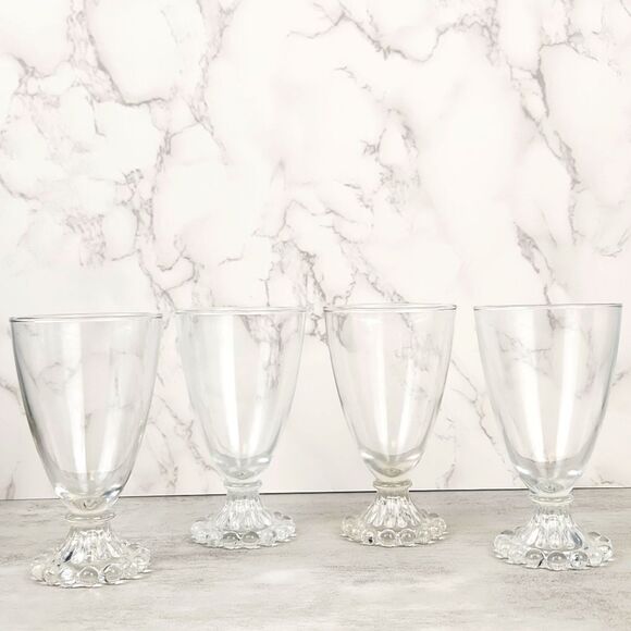 Anchor Hocking Vintage Clear BOOPIE or BERWICK 5.5" Medium Iced Tea Glasses - Picture 1 of 8